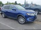 2017 Nissan Rogue S Blue vin: KNMAT2MT6HP592941