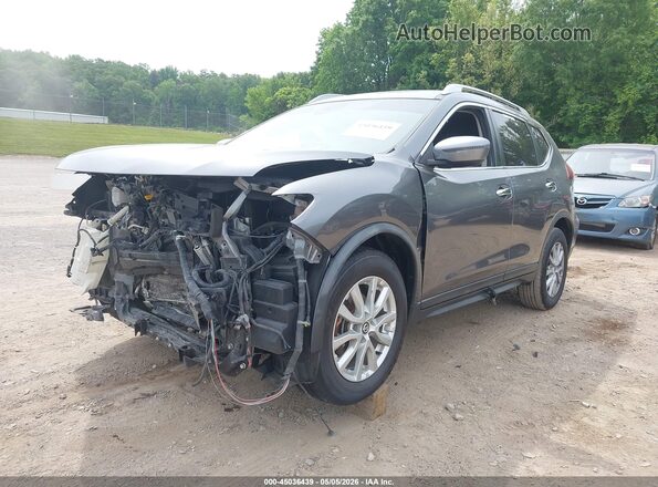 KNMAT2MT6KP525215 2019 NISSAN ROGUE Серый Передняя левая четверть