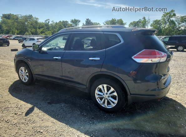 KNMAT2MT7GP615948 2016 NISSAN ROGUE Blue Tył lewy