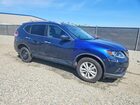 2016 Nissan Rogue Sv Blue vin: KNMAT2MT7GP615948