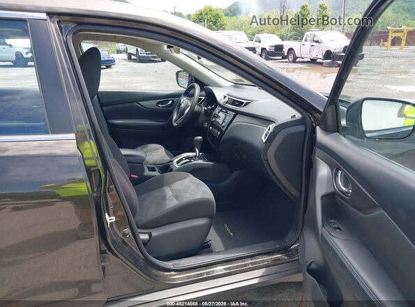 KNMAT2MT7GP644141 2016 NISSAN ROGUE Black Սալոնի դիմացի տեսք