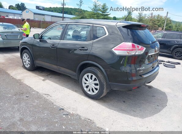 KNMAT2MT7GP644141 2016 NISSAN ROGUE Black Հետևի ձախ