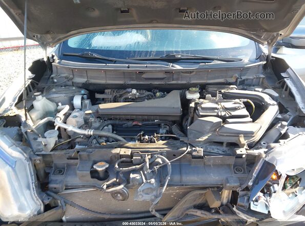 KNMAT2MT7GP715371 2016 NISSAN ROGUE Серый Вид сзади