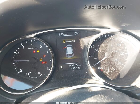 KNMAT2MT7GP715371 2016 NISSAN ROGUE Серый Вид задних сидений