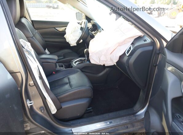 KNMAT2MT7GP715371 2016 NISSAN ROGUE Серый Вид салона спереди