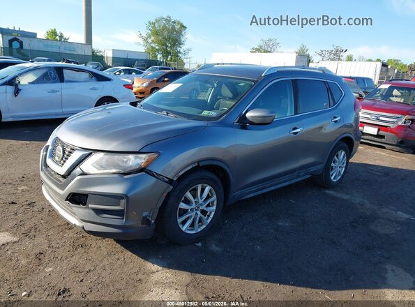 KNMAT2MT7JP543737 2018 NISSAN ROGUE Серый Передняя левая четверть