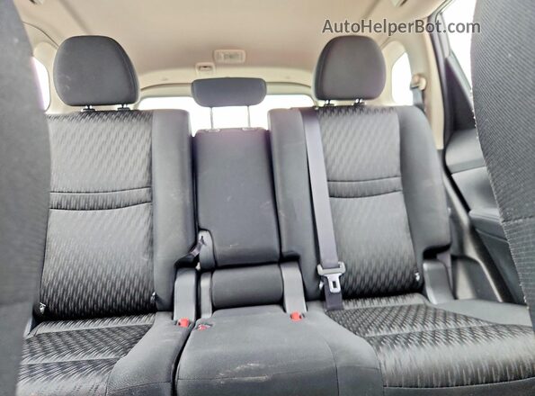 KNMAT2MT8JP558831 2018 NISSAN ROGUE Gray Вид задніх сидінь