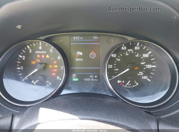 KNMAT2MT8JP590212 2018 NISSAN ROGUE Белый Вид задних сидений