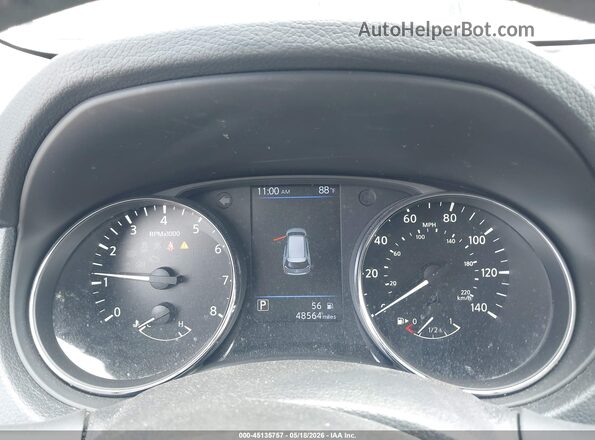 KNMAT2MT8LP536671 2020 NISSAN ROGUE Blue Vista de los asientos traseros