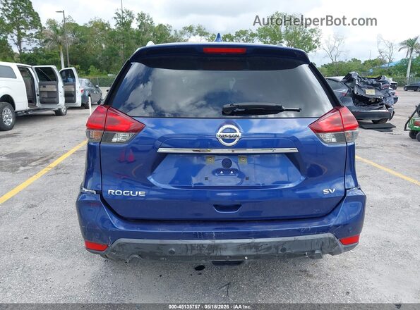 KNMAT2MT8LP536671 2020 NISSAN ROGUE Blue Vista frontal