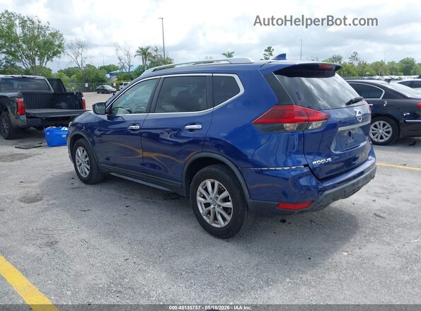 KNMAT2MT8LP536671 2020 NISSAN ROGUE Blue Trasero izquierdo