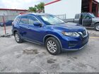 2020 Nissan Rogue Sv Fwd Blue vin: KNMAT2MT8LP536671