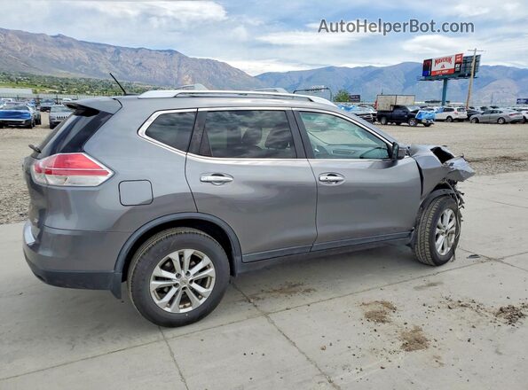 KNMAT2MT9GP628863 2016 NISSAN ROGUE Gray Задня права чверть