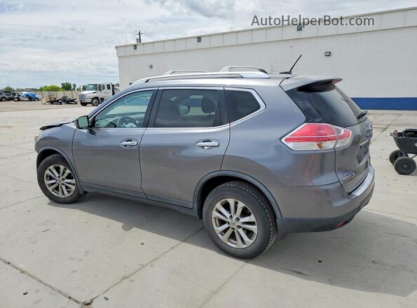 KNMAT2MT9GP628863 2016 NISSAN ROGUE Gray Задня ліва чверть