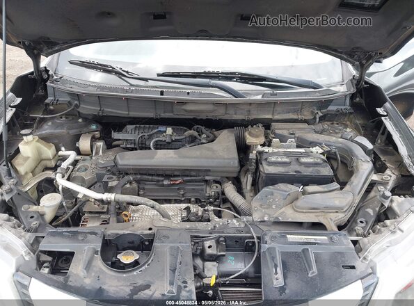 KNMAT2MT9HP520504 2017 NISSAN ROGUE Серый Вид сзади