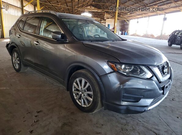 KNMAT2MT9HP524097 2017 NISSAN ROGUE Gray Передня права чверть
