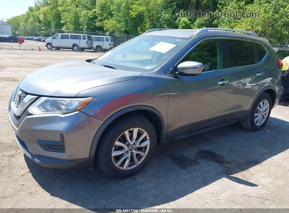 KNMAT2MT9JP520220 2018 NISSAN ROGUE Gray Vista tres cuartos delantera izquierda