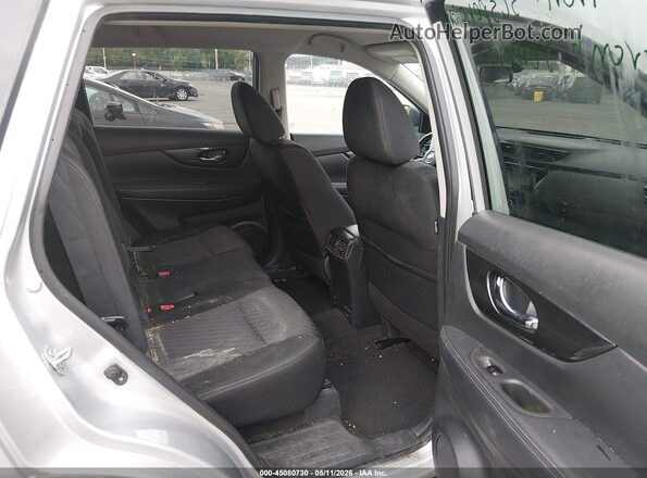 KNMAT2MT9JP593684 2018 NISSAN ROGUE Silver Vista de la etiqueta del VIN