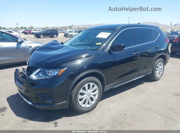 KNMAT2MT9KP519859 2019 NISSAN ROGUE Черный Передняя левая четверть