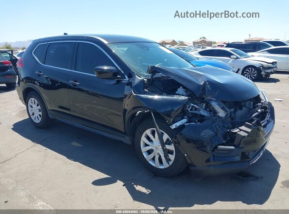KNMAT2MT9KP519859 2019 NISSAN ROGUE Черный Передняя правая четверть
