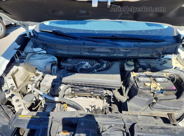 KNMAT2MTXGP640231 2016 NISSAN ROGUE White Вид підкапотного простору