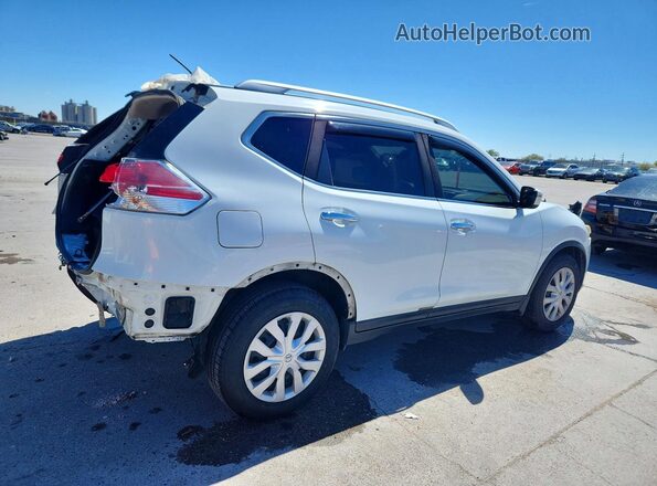 KNMAT2MTXGP640231 2016 NISSAN ROGUE White Задня права чверть