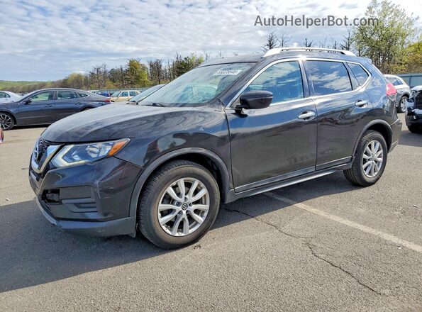 KNMAT2MTXHP551177 2017 NISSAN ROGUE Black Передня ліва чверть