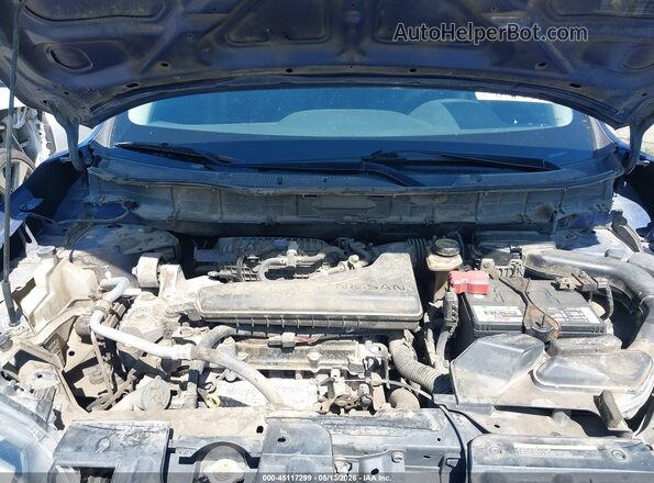 KNMAT2MTXHP566889 2017 NISSAN ROGUE Синий Вид сзади