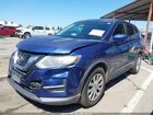 2017 Nissan Rogue S Синий vin: KNMAT2MTXHP566889