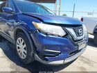 2017 Nissan Rogue S Синий vin: KNMAT2MTXHP566889