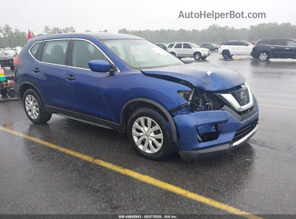 KNMAT2MTXJP577283 2018 NISSAN ROGUE Blue წინა მარჯვენა