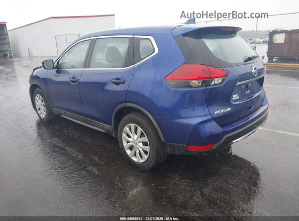 KNMAT2MTXJP577283 2018 NISSAN ROGUE Blue უკანა მარცხენა