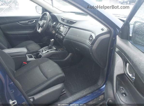 KNMAT2MTXJP577283 2018 NISSAN ROGUE Blue წინა სალონის ხედი