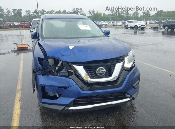 KNMAT2MTXJP577283 2018 NISSAN ROGUE Blue წინა ხედი