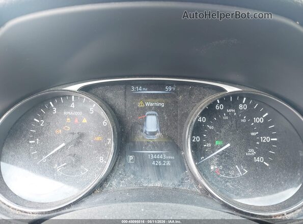 KNMAT2MV0GP722387 2016 NISSAN ROGUE Maroon Вид задніх сидінь