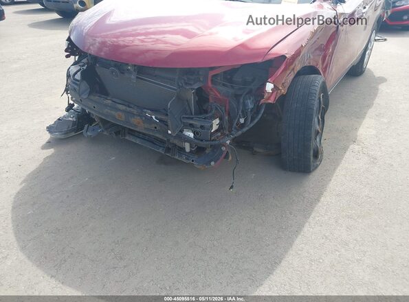 KNMAT2MV0GP722387 2016 NISSAN ROGUE Maroon Вид спереду