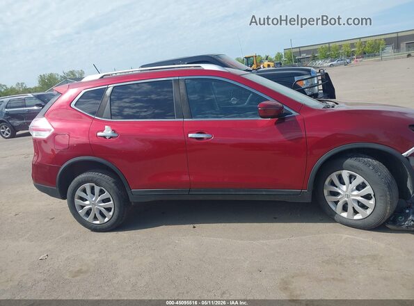 KNMAT2MV0GP722387 2016 NISSAN ROGUE Maroon Панорамний вид салону 360°