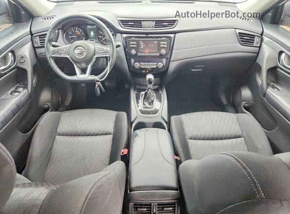 KNMAT2MV0HP522188 2017 NISSAN ROGUE White Widok deski rozdzielczej