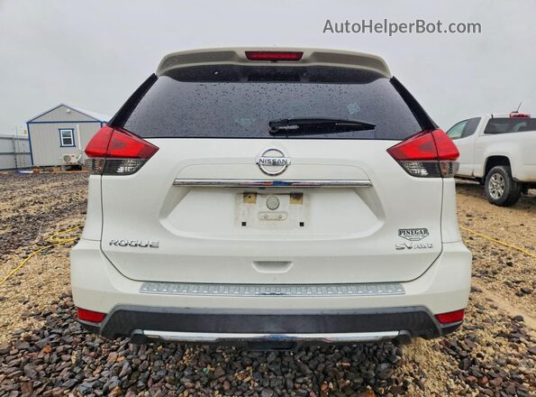 KNMAT2MV0HP522188 2017 NISSAN ROGUE White Widok z tyłu