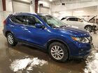 2017 Nissan Rogue Sv Синий vin: KNMAT2MV0HP564280