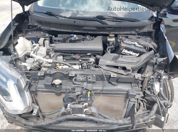 KNMAT2MV0JP563684 2018 NISSAN ROGUE Black Widok z tyłu
