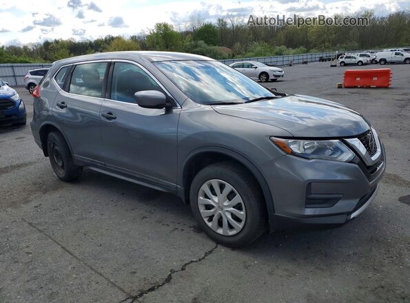 KNMAT2MV0JP578041 2018 NISSAN ROGUE Серый Передняя правая четверть