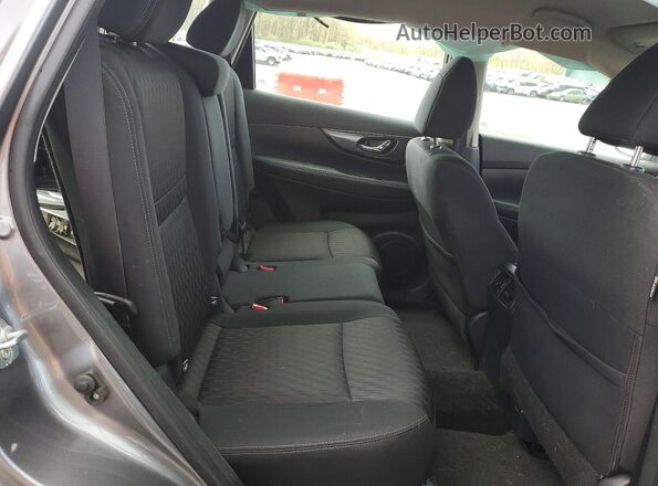 KNMAT2MV0JP578041 2018 NISSAN ROGUE Серый Вид задней части салона