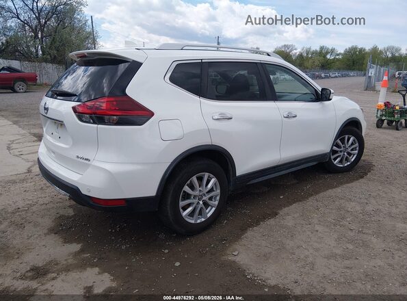 KNMAT2MV0KP511196 2019 NISSAN ROGUE White Tył prawy