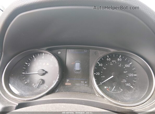 KNMAT2MV0KP511196 2019 NISSAN ROGUE White Widok tylnych siedzeń