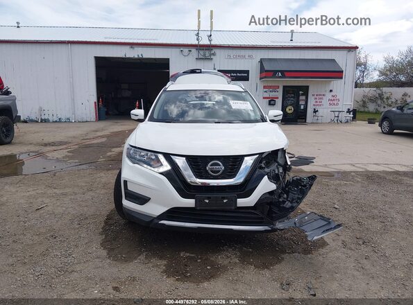 KNMAT2MV0KP511196 2019 NISSAN ROGUE White Widok zestawu wskaźników