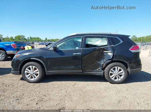 KNMAT2MV1GP707381 2016 NISSAN ROGUE Black სალონის 360-გრადუსიანი ხედი