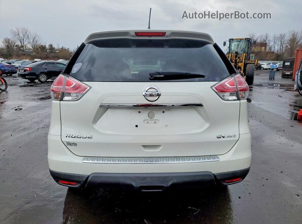 KNMAT2MV1GP727100 2016 NISSAN ROGUE White Հետևի տեսք