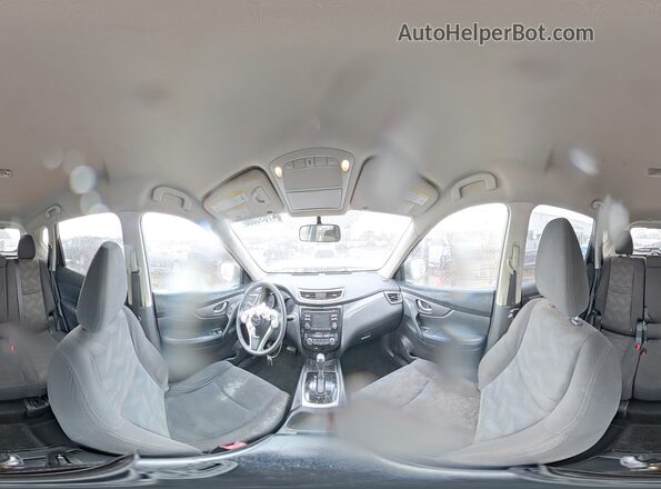 KNMAT2MV1GP727100 2016 NISSAN ROGUE White VIN կոդի պիտակի տեսք