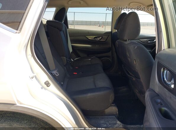 KNMAT2MV2HP596311 2017 NISSAN ROGUE Silver Vista de la etiqueta del VIN